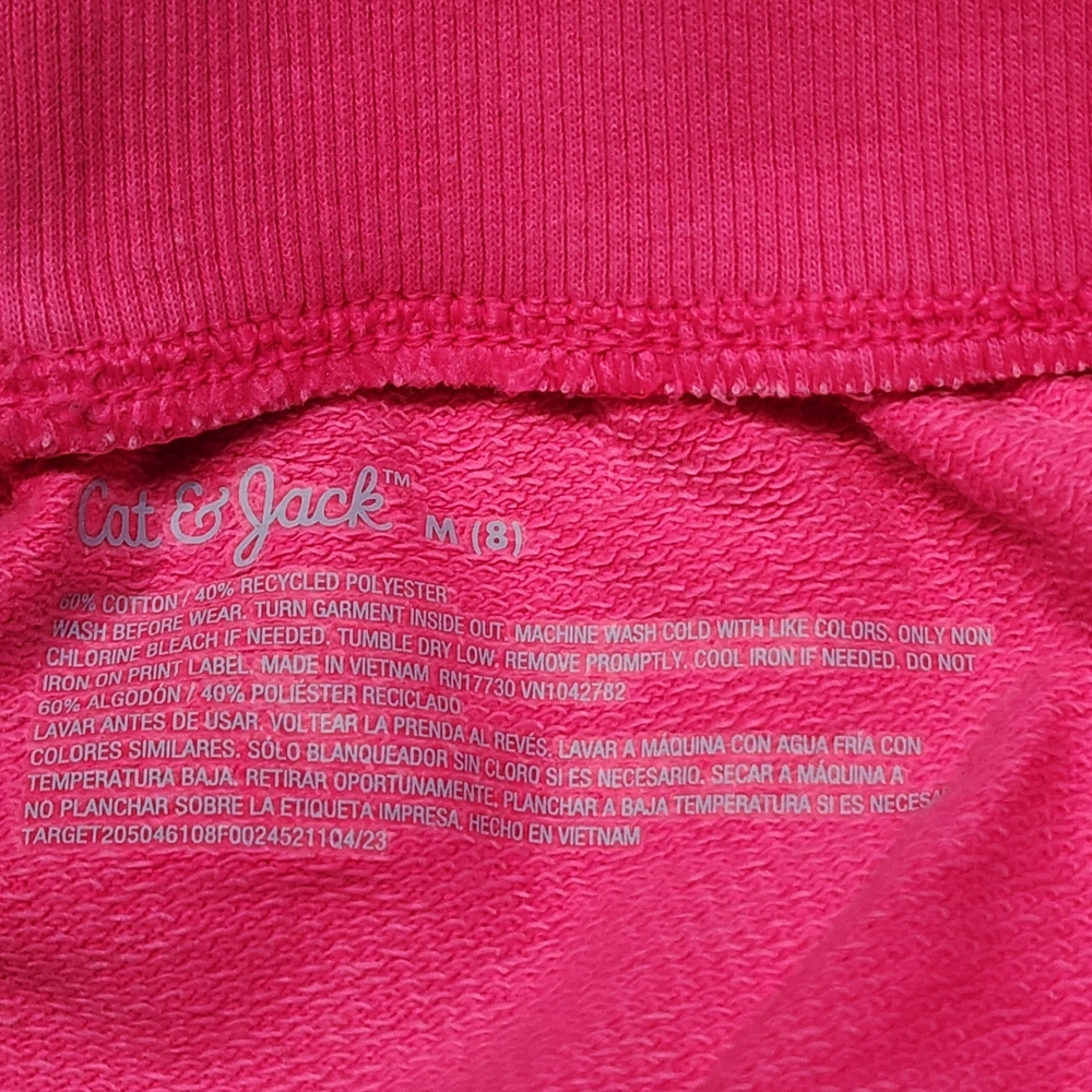 🌺3/$20 Cat & Jack neon pink shorts girls M 8 - Picture 5 of 6